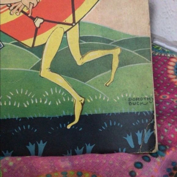 ANTIQUE The Runaway Doll & Drum By Bert Delevy Antique First Edition 1920's - Picture 7 of 10